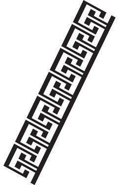 Szablon 6 X 20 cm - K050