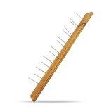 Ebru grzebień zygzak 35 cm