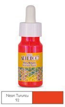 Fluorescencyjna farba Ebru 30ml (pomarańczowa - orange)