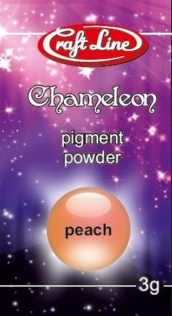 Chameleon Pigment Powder 3g (peach) - Proszek Pigmentowy (brzoskwiniowy)
