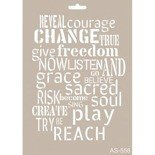 Szablon 21 X 30 cm - AS558